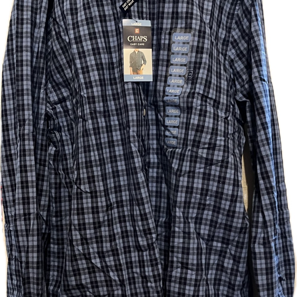 Chaps Men's Blue Button down shirt